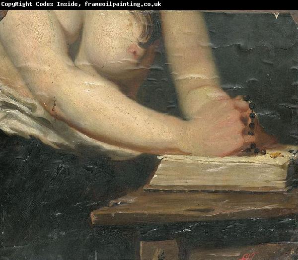 Sir Lawrence Alma-Tadema,OM.RA,RWS Mary Magdalene.